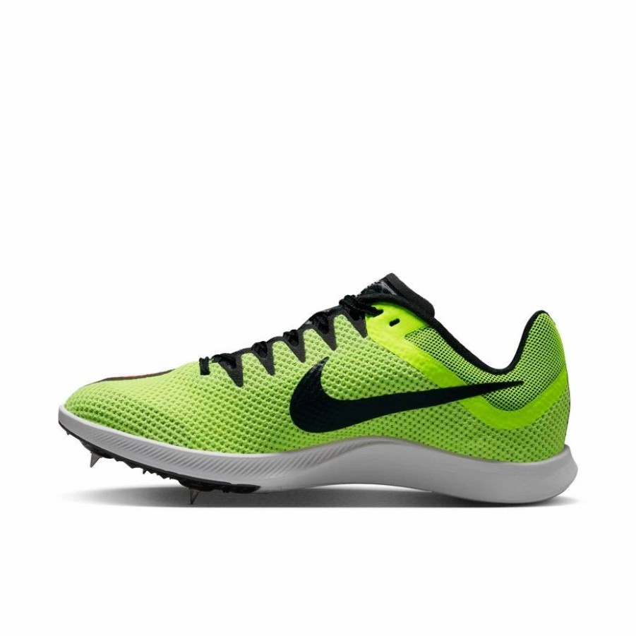 * Nike Uni Zoom Rival Distance (601 Bright Crimson/Black/Volt/White) Footwear