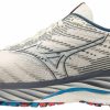 * Mizuno Women'S Wave Rider 26 (0D73 Snow White/Silver) Footwear