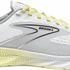 * Brooks Women'S Levitate 6 (137 White/Oyster/Yellow) Footwear