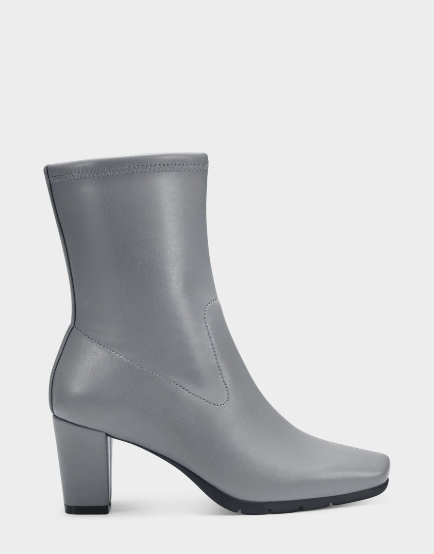 * Aerosoles Cinnamon Grey Ankle Boots