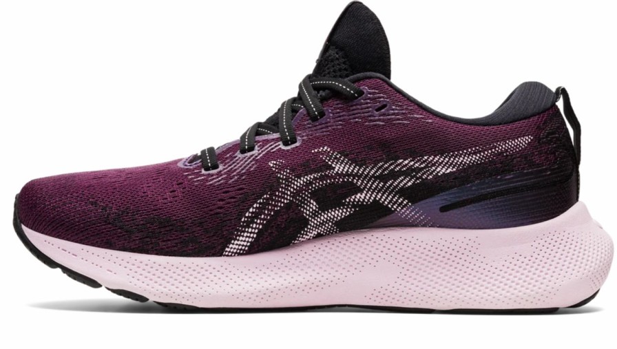 * Asics Women'S Gel Nimbus Lite 3 (001 Black/Barely Rose) Footwear