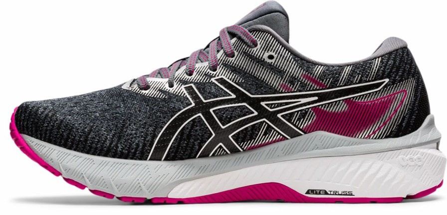 * Asics Women'S Gt-2000 10 (020 Sheetrock/Pink Rave) Footwear