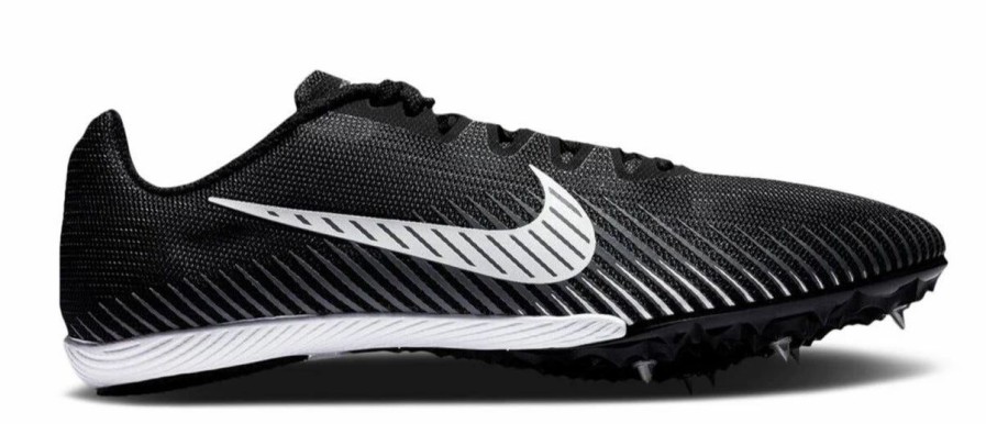 * Nike Uni Zoom Rival M 9 (002 Black/White-Dark Grey) Footwear