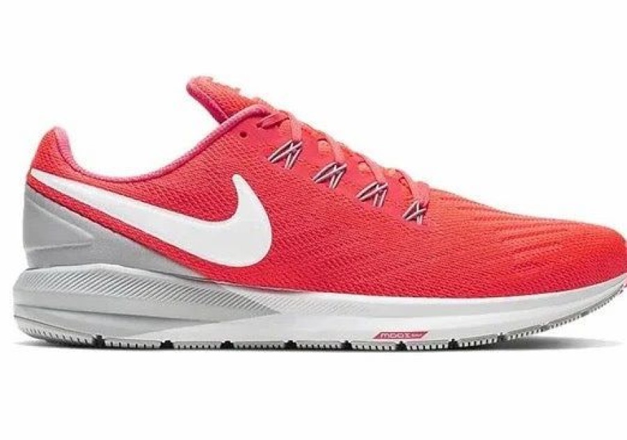 * Nike Men'S Zoom Structure 22 (601- Laser Crimson/White) Footwear