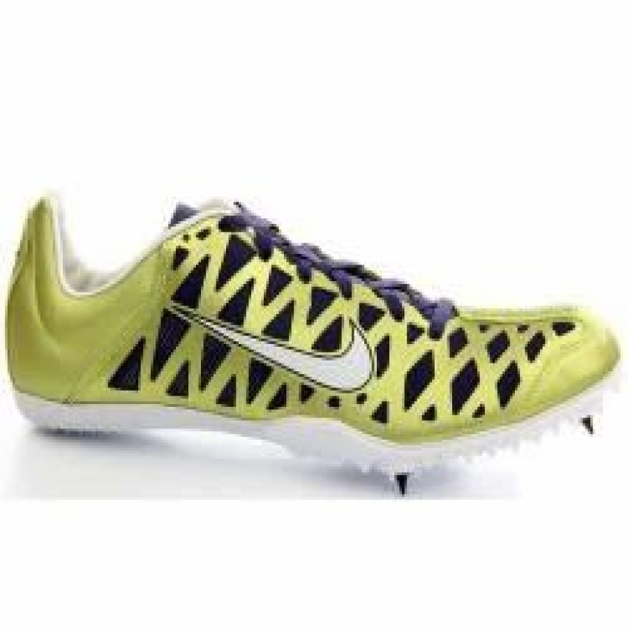 * Nike Uni Zoom Maxcat 3 (500- White/Lemon/Black) Footwear