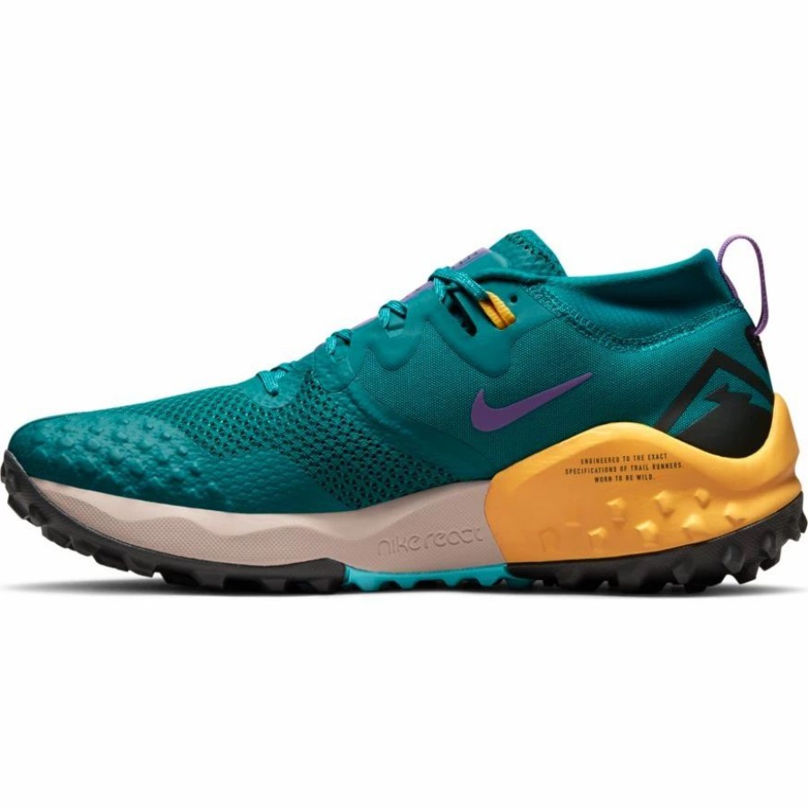 * Nike Men'S Wildhorse 7 (300 Mystic Teal/Dark Smoke Grey/Turquoise Blue) Footwear