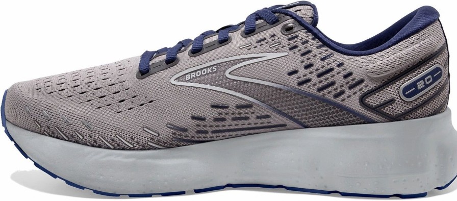 * Brooks Men'S Glycerin 20 (070 Alloy/Grey/Blue Depths) Footwear