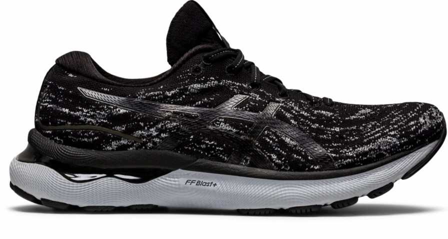 * Asics Men'S Gel-Nimbus 24 Mk (002 Black/Black) Footwear