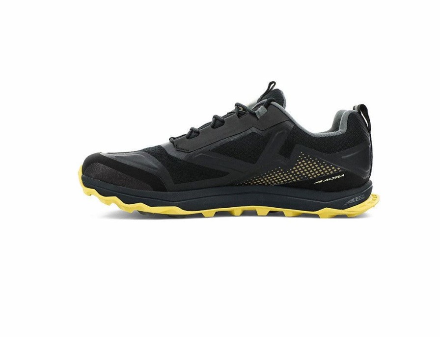 * Altra Men'S Lone Peak All-Wthr Low (070 Black/Yellow) Footwear