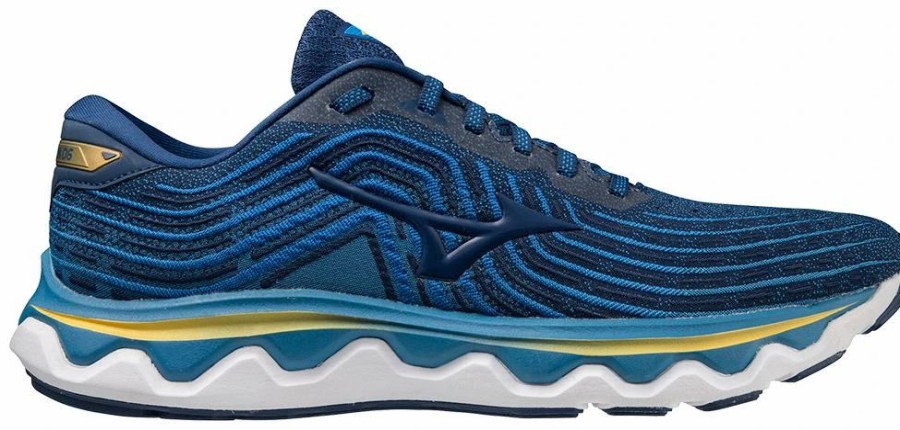 * Mizuno Men'S Wave Horizon 6 (5Y5Y Estate Blue) Footwear