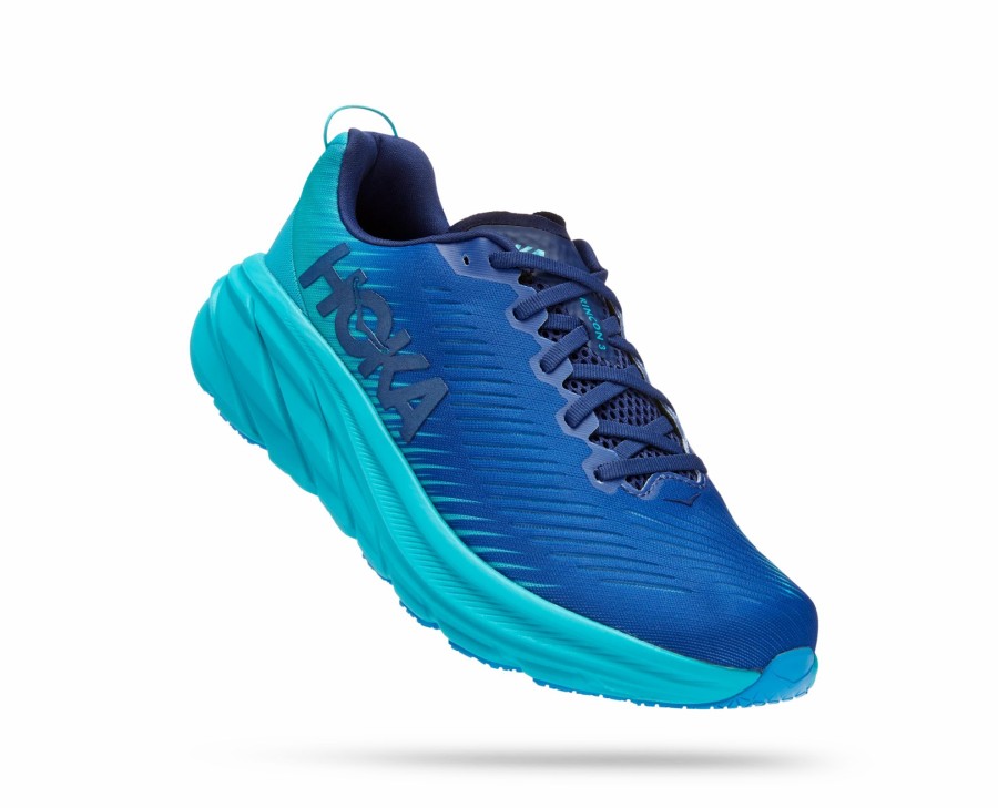 * Hoka Men'S Rincon 3 (Bsbb Bluing/Scuba Blue) Footwear