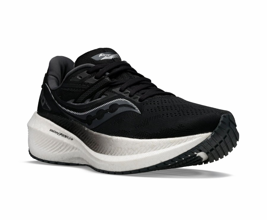 * Saucony Women'S Triumph 20 (10 Black/White) Footwear