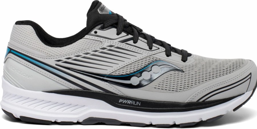 * Saucony Men'S Echelon 8 (30 Alloy/Black) Footwear