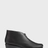 * Aerosoles Allowance Black Genuine Leather Ankle Boots