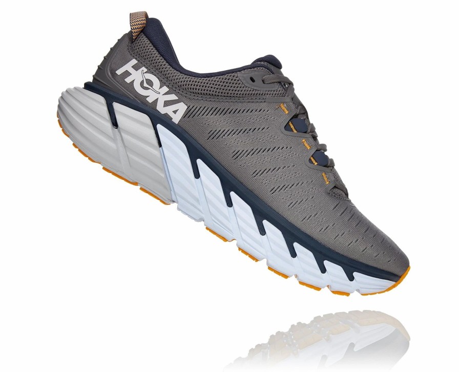 * Hoka Men'S Gaviota 3 (Cgob Charcoal Gray/Ombre Blue) Footwear