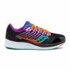 * Saucony Kid'S Ride 13 (Black/Pink) Footwear