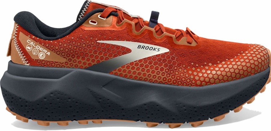 * Brooks Men'S Caldera 6 (269 Rooibos/Biscuit/Peacoat) Footwear