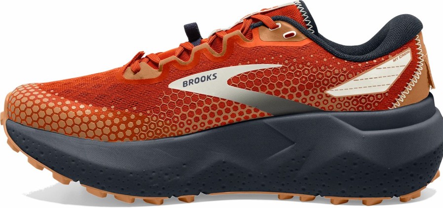 * Brooks Men'S Caldera 6 (269 Rooibos/Biscuit/Peacoat) Footwear