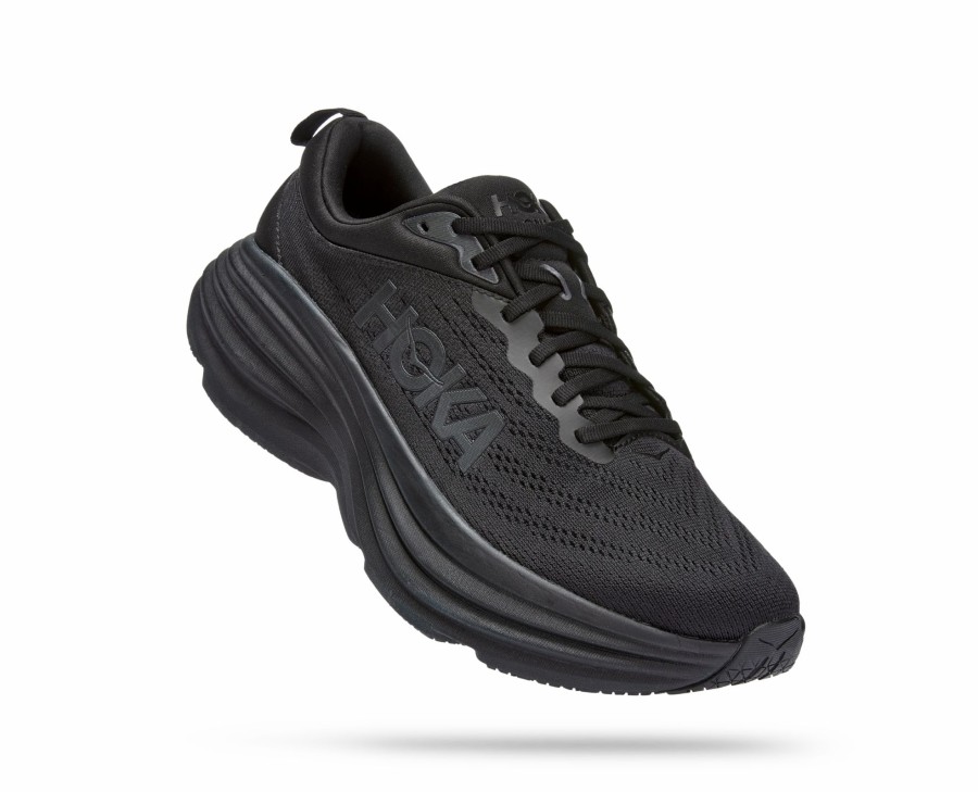 * Hoka Men'S Bondi 8 (Bblc Black/Black) Footwear