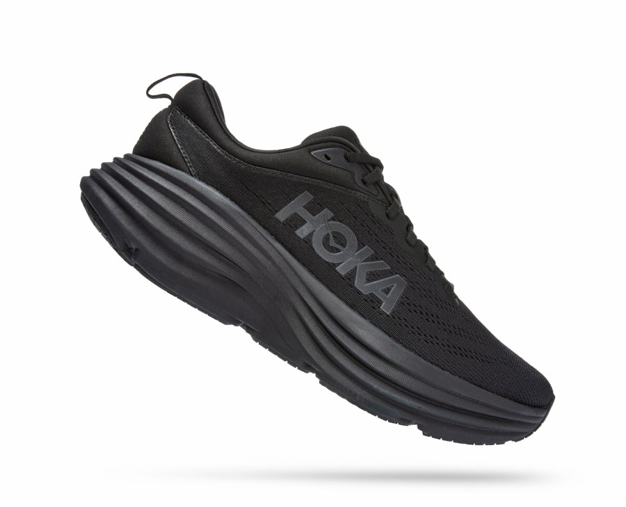 * Hoka Men'S Bondi 8 (Bblc Black/Black) Footwear