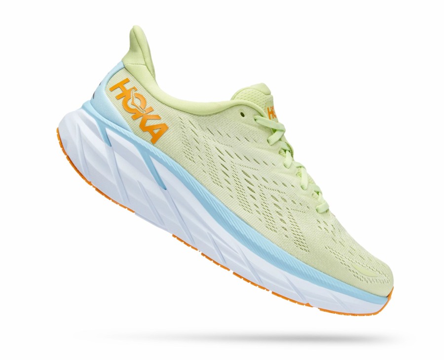 * Hoka Men'S Clifton 8 (Bssng Butterfly/Summer Song) Footwear