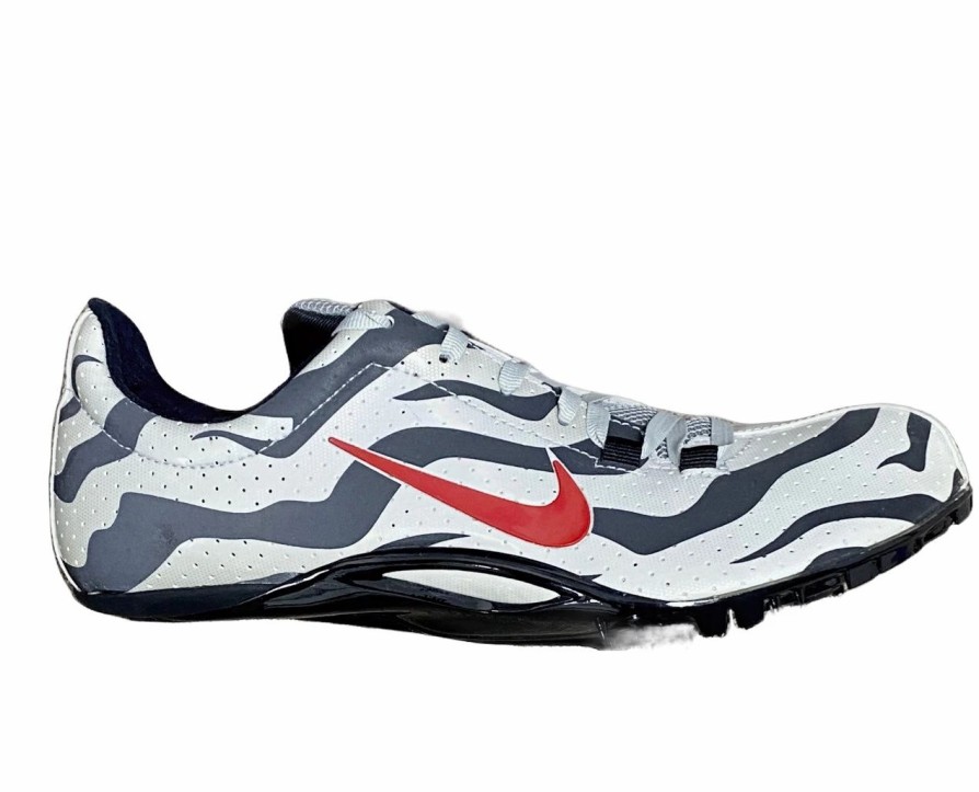 * Nike Uni Zoom Ja (061 Metallic Silver/Sport Red-Black) Footwear