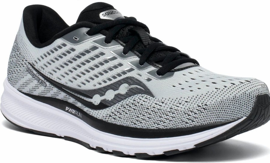 * Saucony Men'S Ride 13 (40 Alloy/Black) Footwear