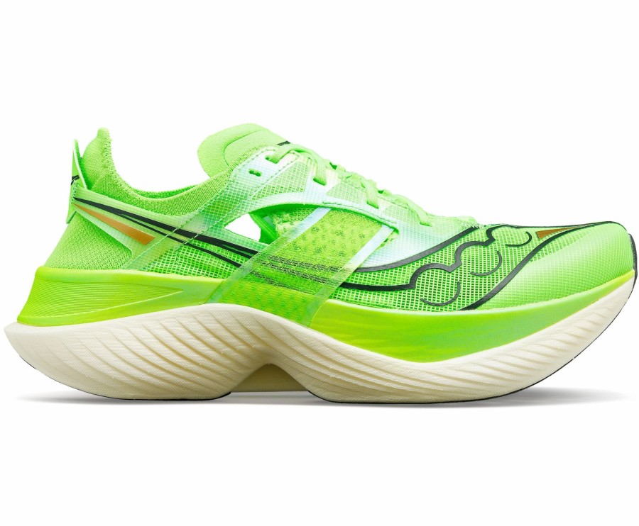 * Saucony Men'S Endorphin Elite (30 Slime) Footwear