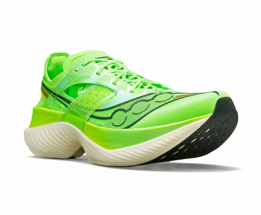 * Saucony Men'S Endorphin Elite (30 Slime) Footwear