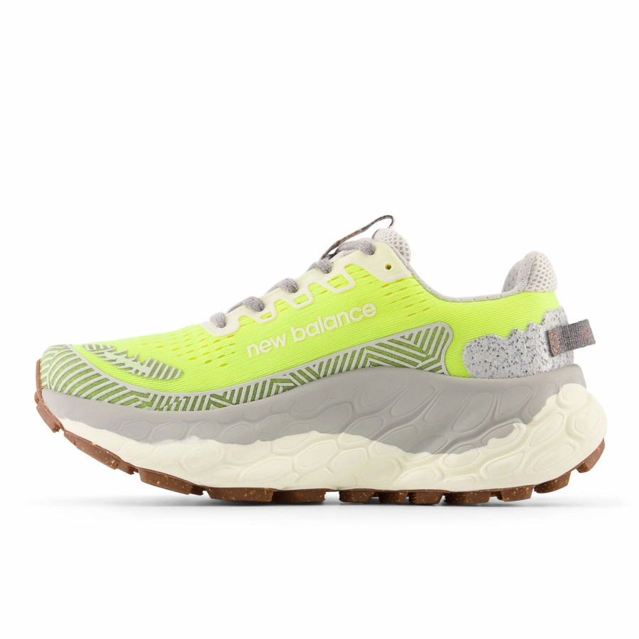 * New Balance Women'S Fresh Foam X Trail More V3 (Ly Yellow/Concrete) Footwear