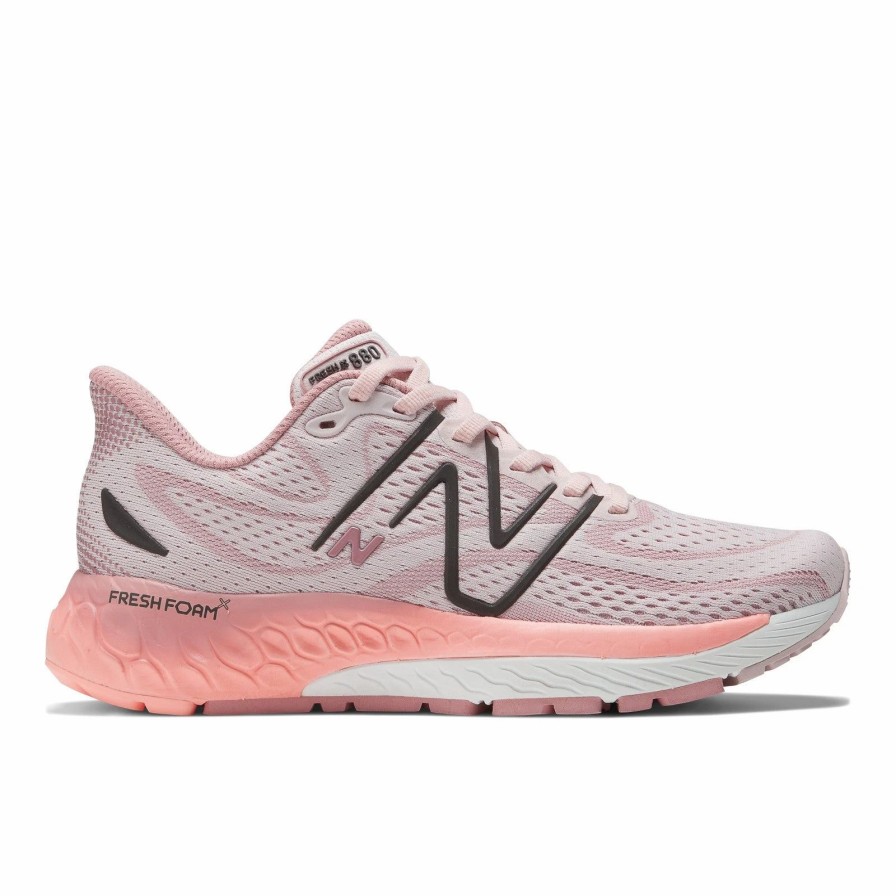 * New Balance Women'S Fresh Foam X 880 V13 (C Stone Pink/Hazy Rose/Black Metallic) Footwear