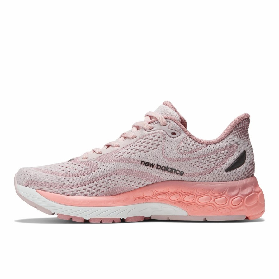 * New Balance Women'S Fresh Foam X 880 V13 (C Stone Pink/Hazy Rose/Black Metallic) Footwear