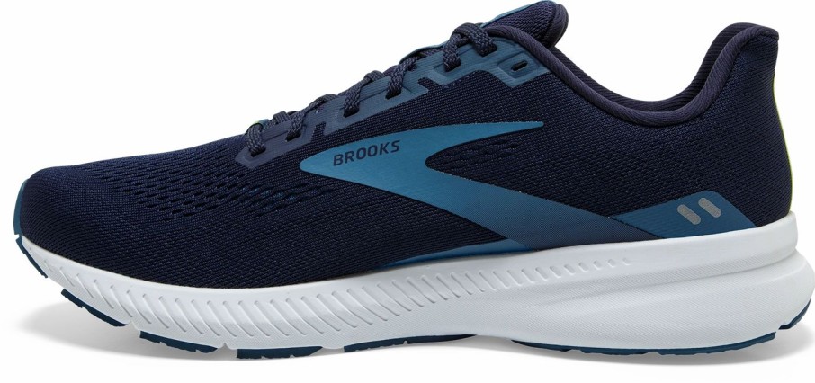 * Brooks Men'S Launch 8 (490 Peacoat/Legion Blue/Nightlife) Footwear