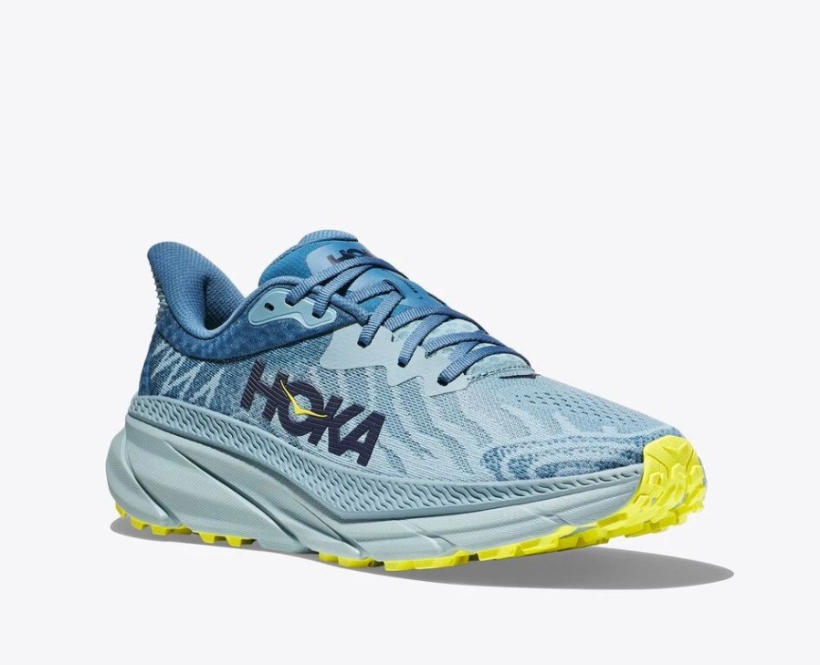 * Hoka Men'S Challenger Atr 7 (Sbep Stone Blue/Evening Primrose) Footwear