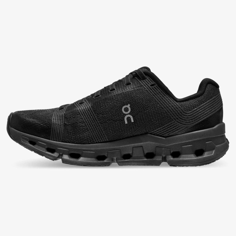 * On Women'S Cloudgo Wide (Black/Eclipse) Footwear