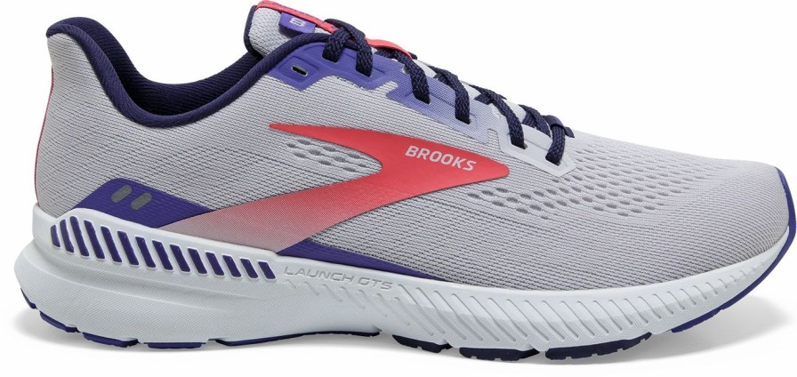 * Brooks Women'S Launch Gts 8 (520 Lavender/Astral/Coral) Footwear