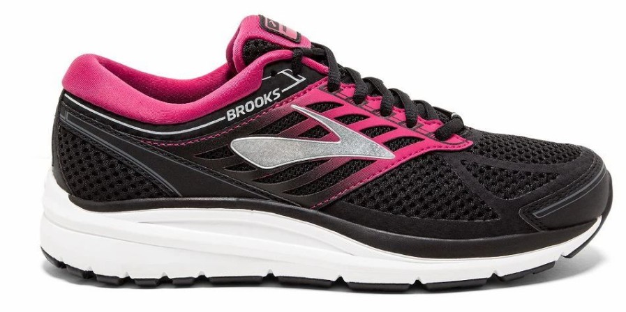 * Brooks Women'S Addiction 13 Narrow (070 Black/Pink/Grey) Footwear