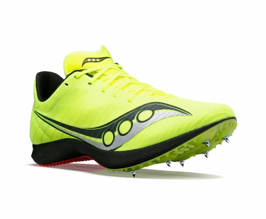 * Saucony Women'S Velocity Mp (05 Citron/Black) Footwear