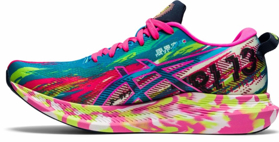 * Asics Women'S Gel-Noosa Tri 13 (400 Digital Aqua/Hot Pink) Footwear