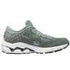 * Mizuno Men'S Wave Inspire 17 Waveknit (4670 Green Bay/Micro Chip) Footwear