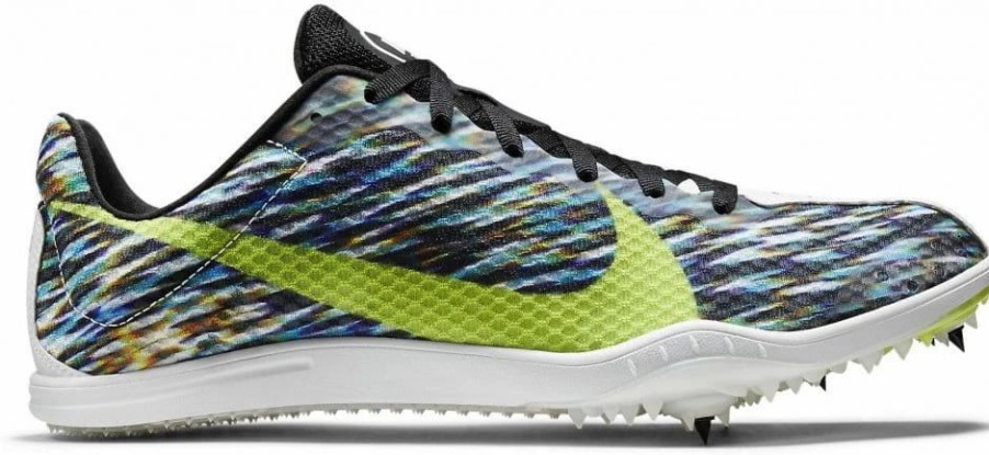 * Nike Women'S Zoom W 4 (100 White/Volt-Black) Footwear