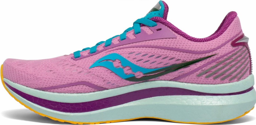 * Saucony Women'S Endorphin Speed (26 Future Pink) Footwear