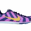 * Nike Women'S Zoom Rival D 8 (685 Pink Foil/Lazer Orange-Purple Dynasty) Footwear