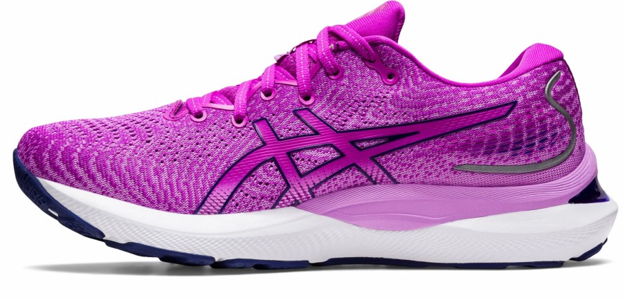 * Asics Women'S Gel-Cumulus 24 (500 Orchid/Dive Blue) Footwear