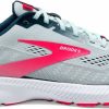 * Brooks Women'S Launch 8 (110 Ice Flow/Navy/Pink) Footwear