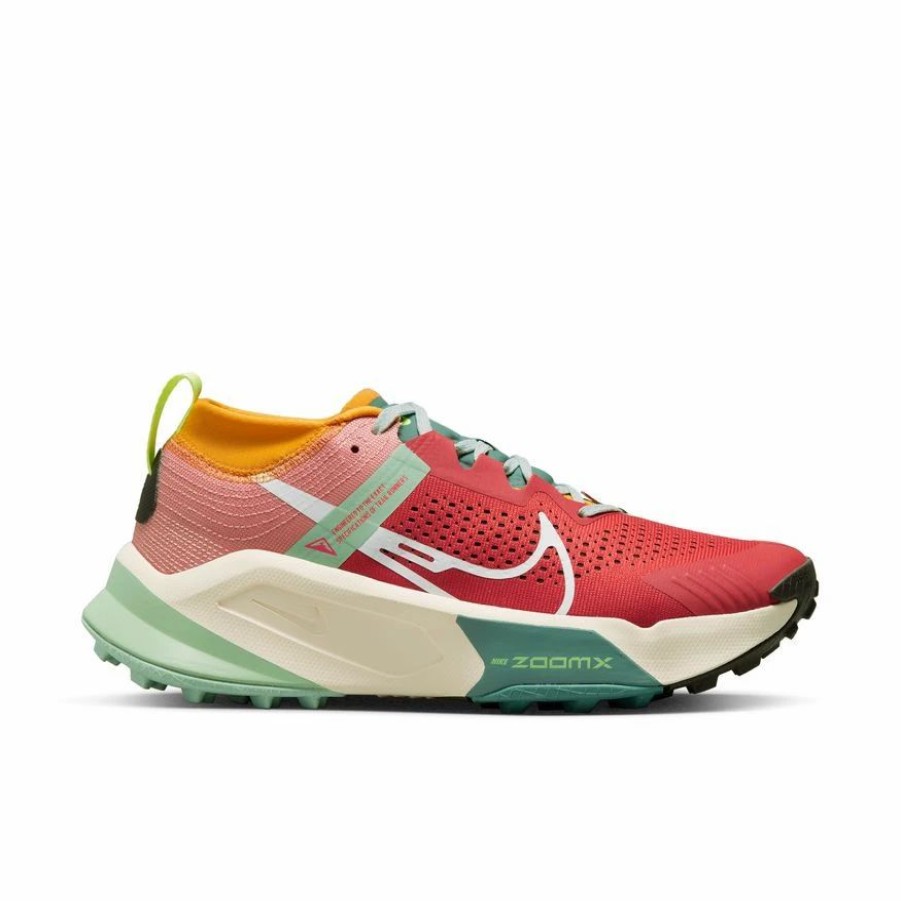 * Nike Women'S Zoom X Zegama Trail (800 Mantra Orange/White/Bright Crimson) Footwear