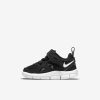 * Nike Toddler Free Run 2 (004 Black/White/Dark Grey) Footwear