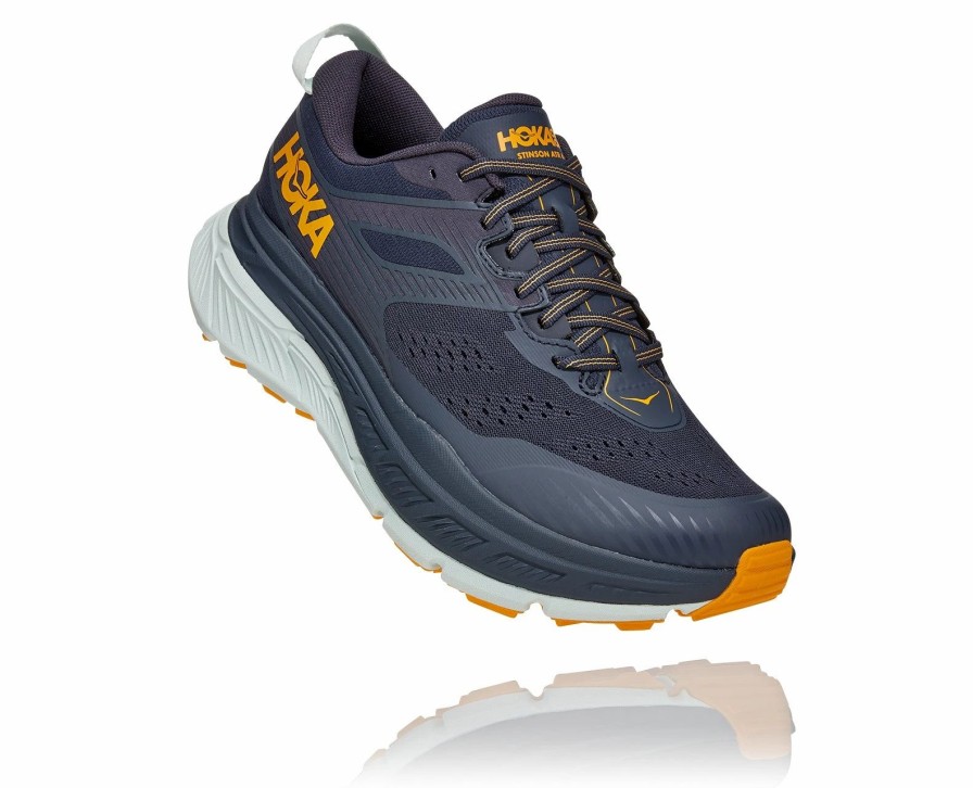 * Hoka Men'S Stinson Atr 6 (Obsf Ombre Blue/Saffron) Footwear