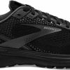 * Brooks Women'S Ghost 14 (020 Black/Black/Ebony) Footwear