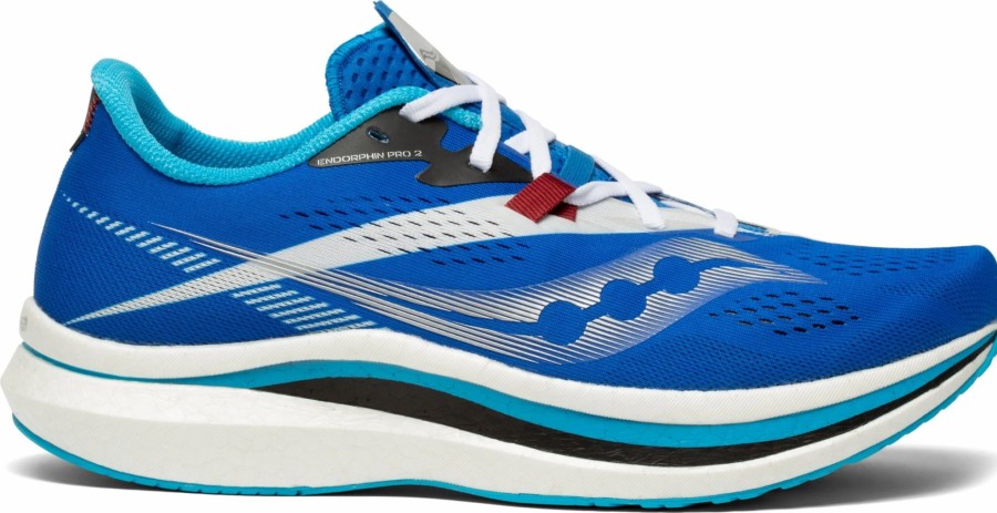 * Saucony Men'S Endorphin Pro 2 (30 Royal/White) Footwear